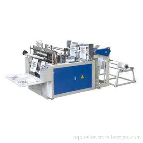 1.1kw 1.5kw Computer control Plastic Bag Making Machine for